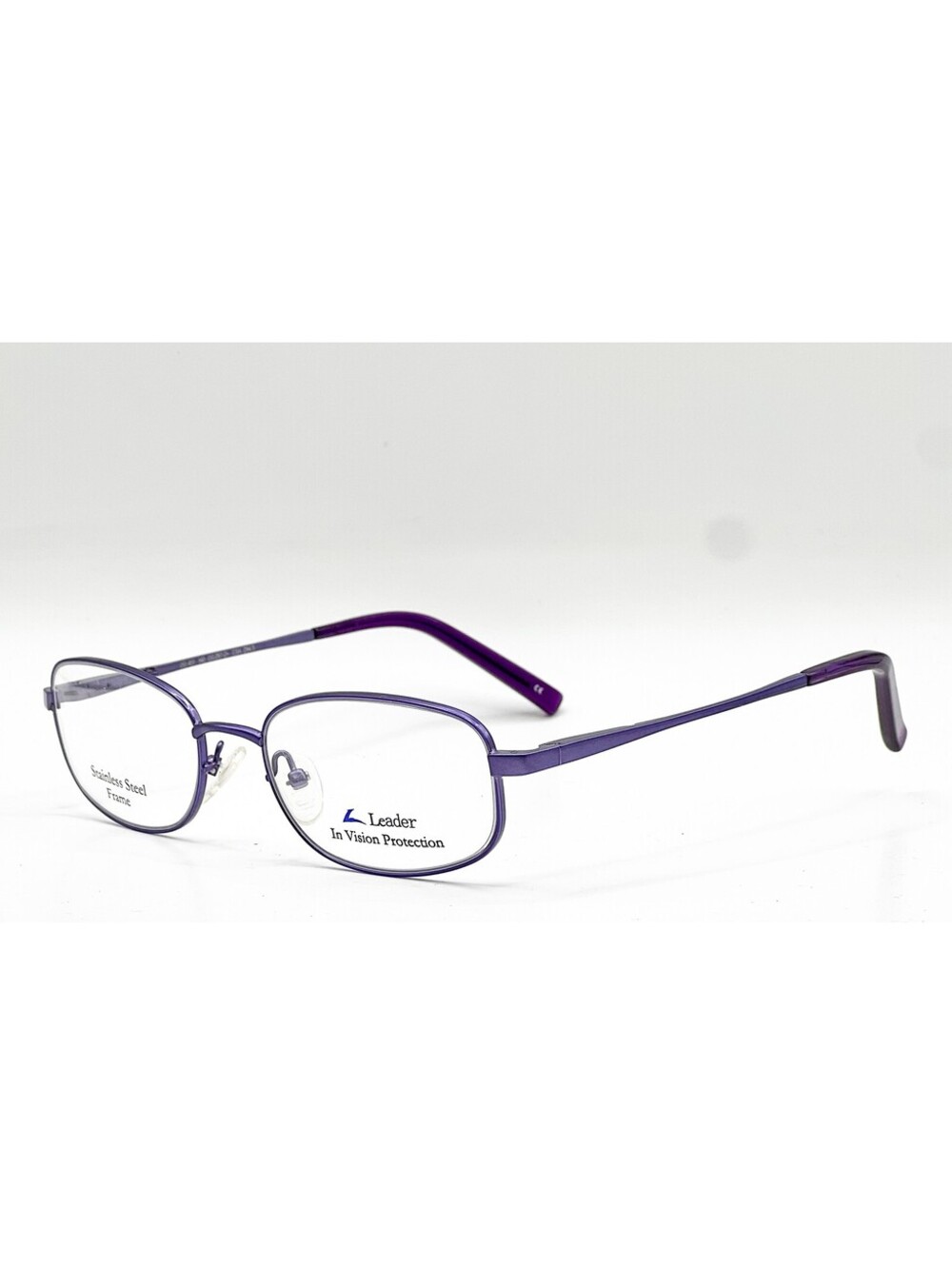 Leader Og 451 Vio Violet Safety Authentic Eyeglasses 50-18-140